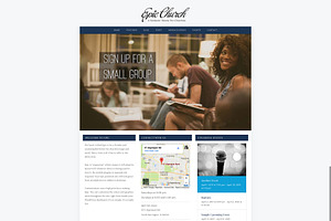 Epic Church - WordPress Theme