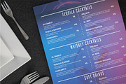 Cocktail / Drinks Menu Template, a Flyer Template by BrandPacks (Thumbnail 3 of 5)