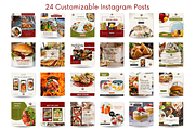 35 Food & Beverage Canva Templates, a Social Media Template by Viberints (Thumbnail 3 of 5)