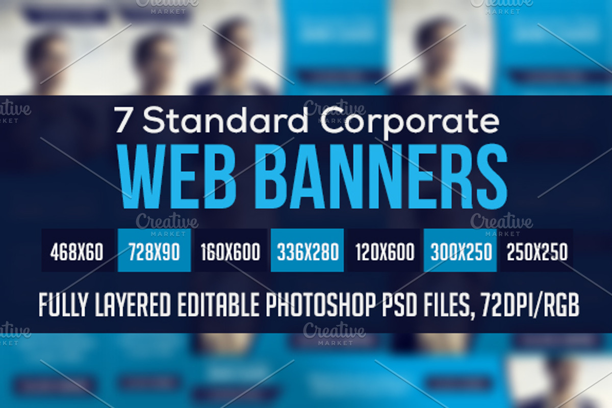 Corporate Web Banners, a Templates & Theme by NasirGrfx (Photo 1 of 4)