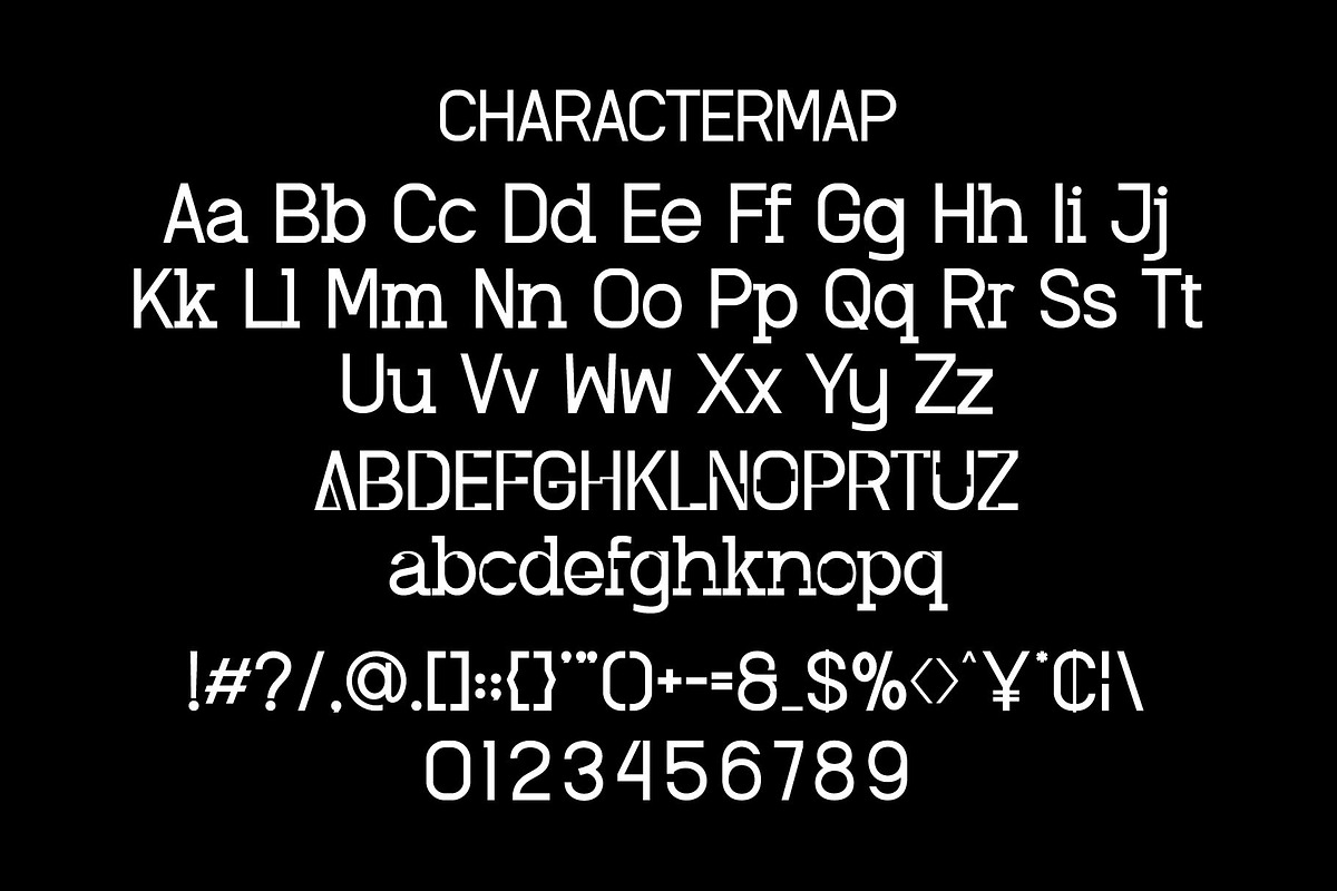 Dakero ||  Modern Mono Sans Serif, a Sans Serif Font by Idea Studio (Photo 7 of 10)