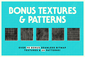 Halftone Texture Brushes