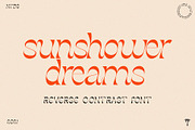 Sunshower Dreams - Exotic Font, a Script Font by Tropical Type (Thumbnail 1 of 13)