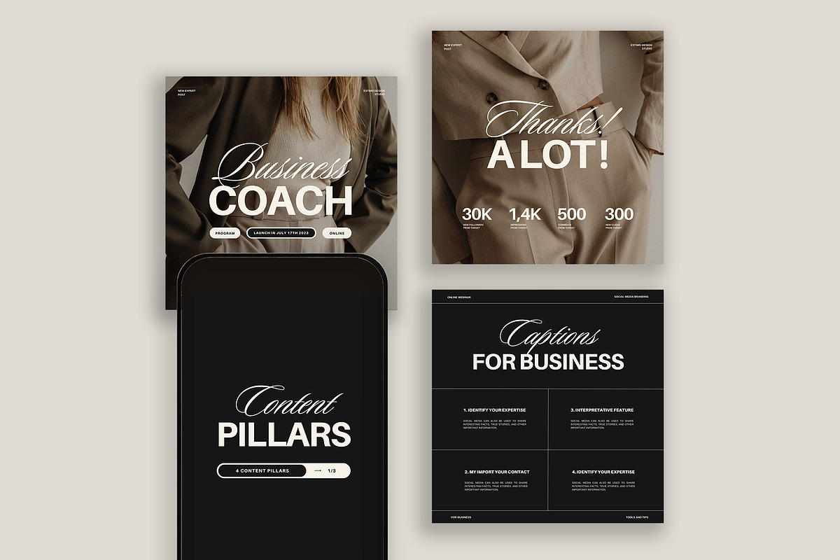 1400 Big Coach Bundle, a Marketing Template by Instprofi | Studio Estimo (Photo 48 of 71)