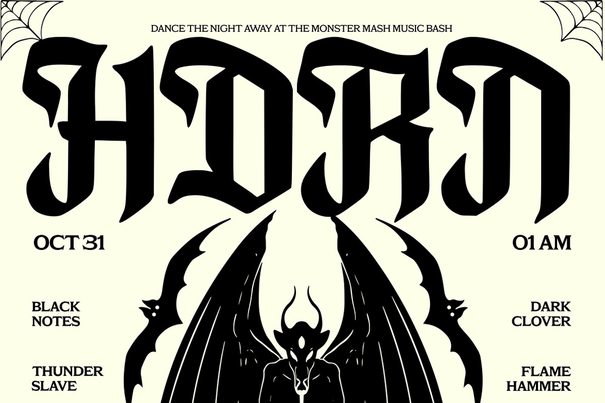Rittual - Blackletter Typeface, a Blackletter Font by Arendxstudio (Photo 5 of 8)