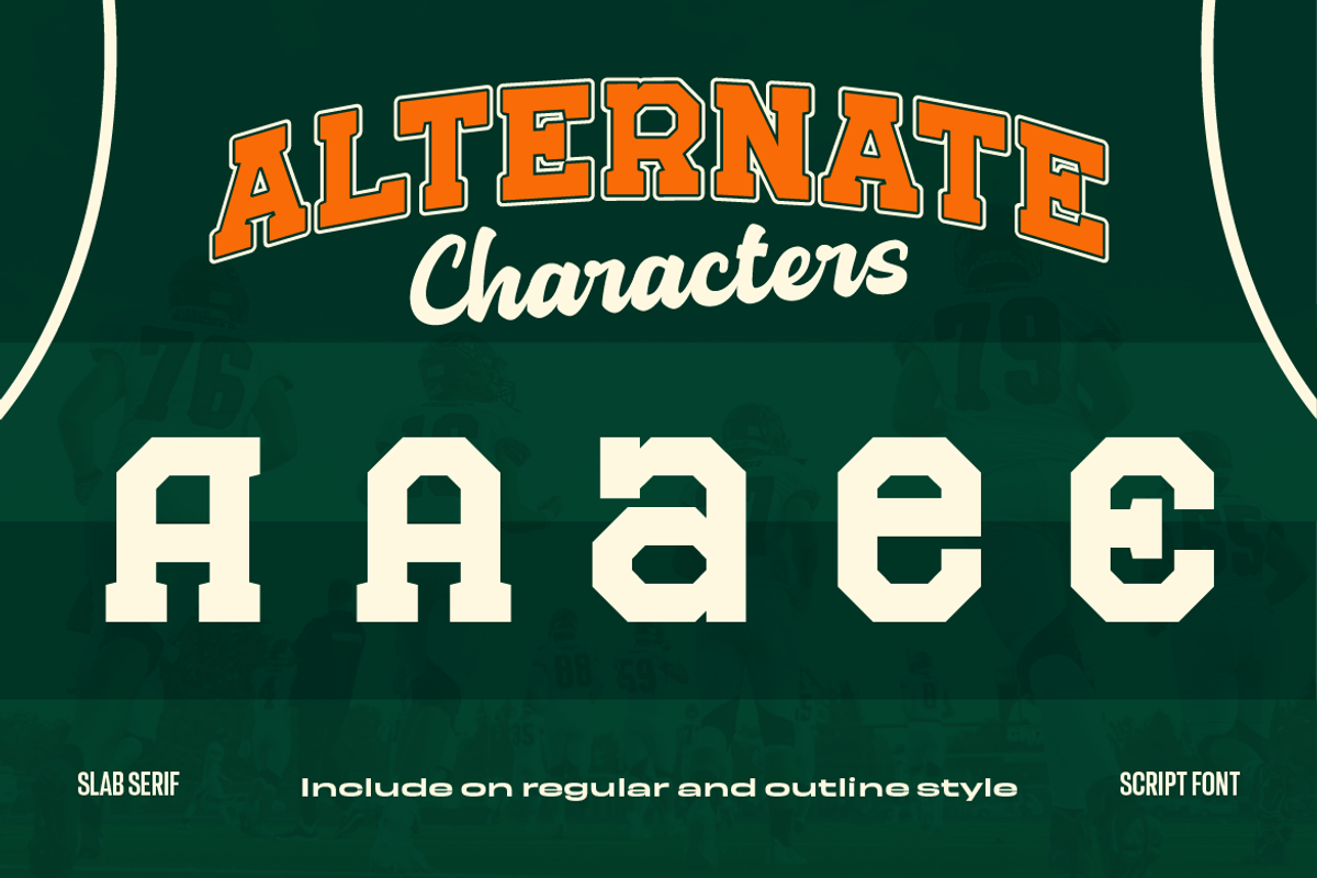 Frestype Atlethic, a Slab Serif Font by Artisan Themes (Photo 9 of 12)