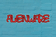 SEMOZ Boldline Graffiti Font, a Handwritten Font by NTC Graphic (Thumbnail 5 of 9)