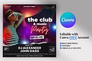 5 Modern Canva Event Instagram Flyer, a Social Media Template by PixelsDesign (Thumbnail 4 of 7)