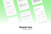 News Wireframe Apps, a Websites & App Template by INSPR STD (Thumbnail 5 of 6)