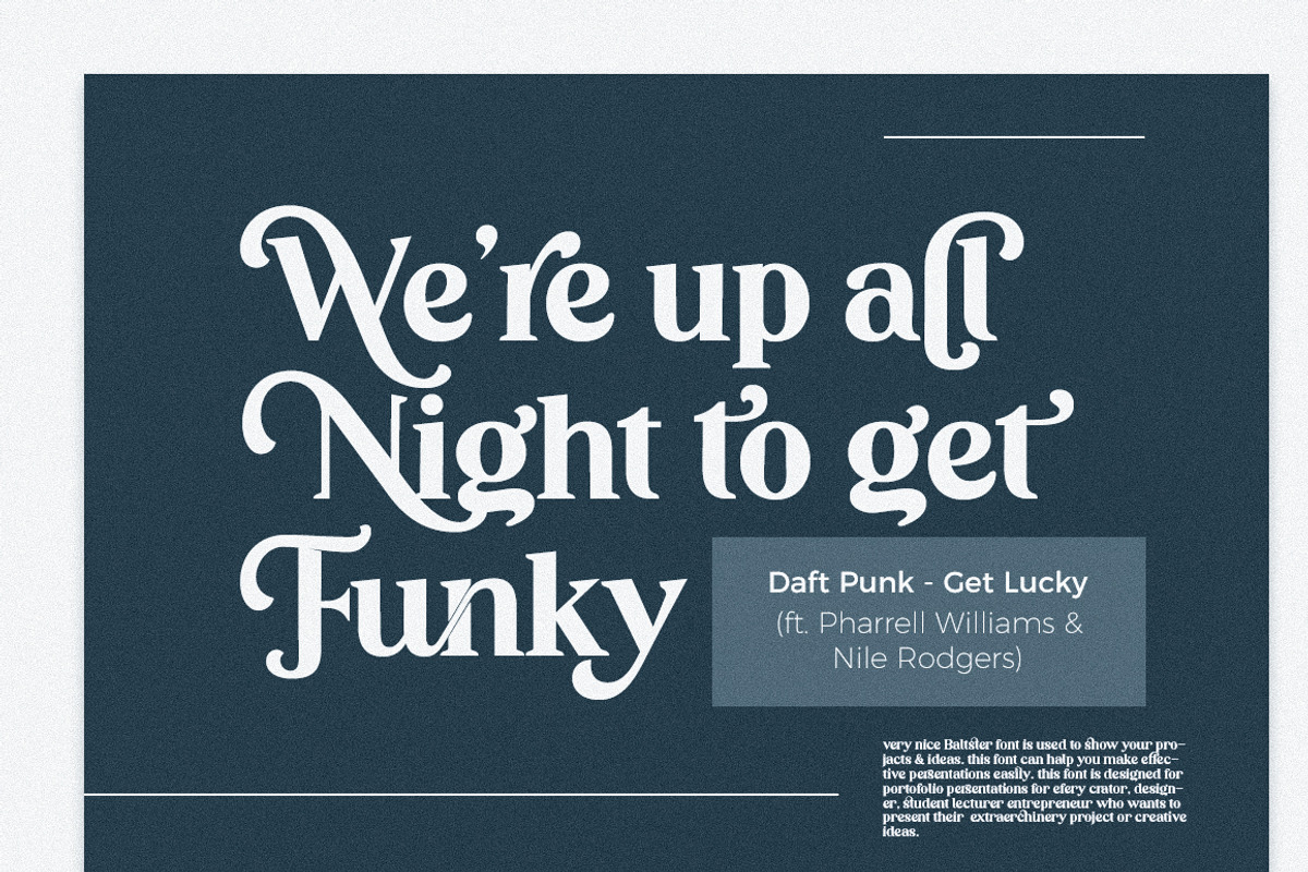 Baltster, a Serif Font by Picatype Studio (Photo 9 of 17)