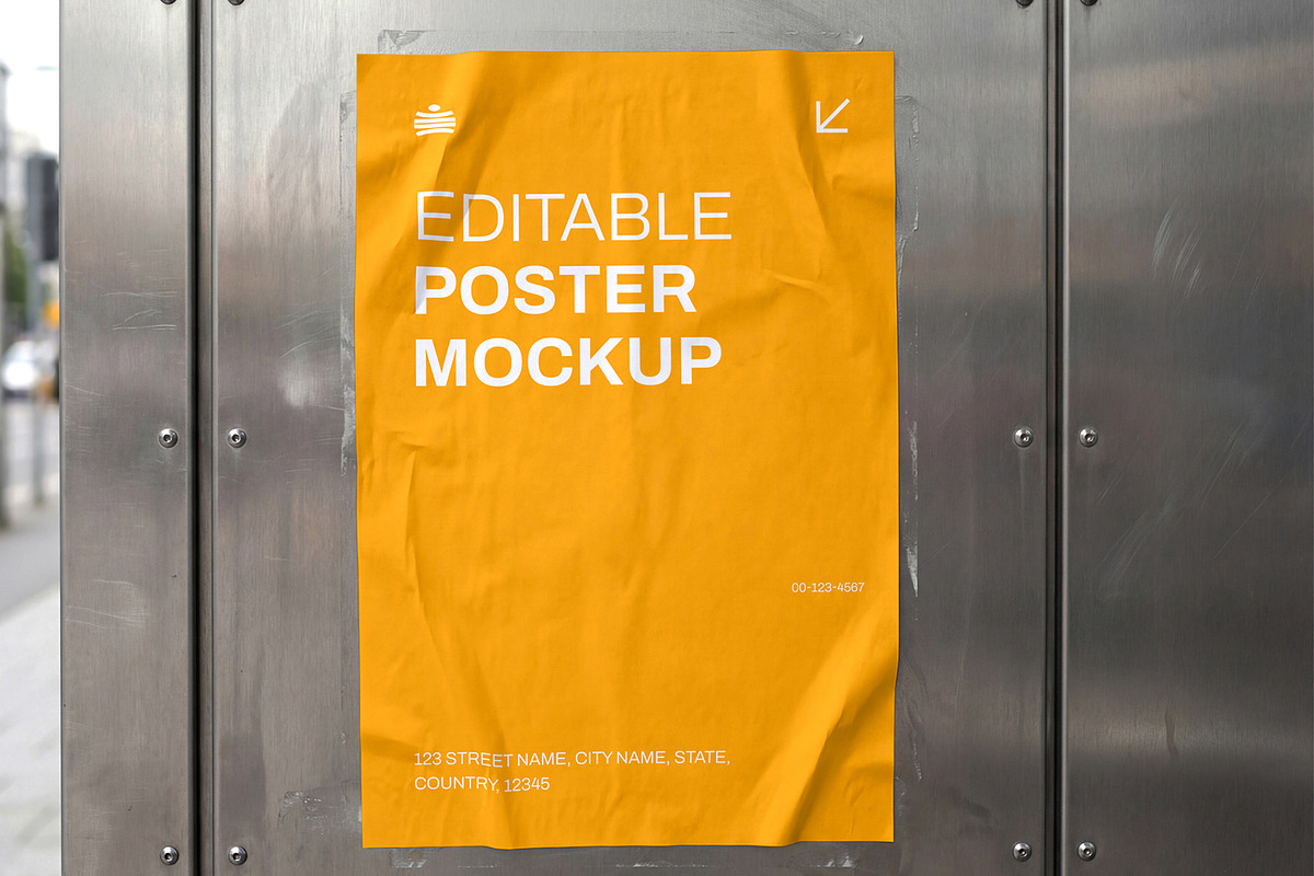 Poster Mockup Bundle, an Advertising Mockup by graphypix (Photo 6 of 12)