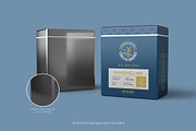 Rectangular Metal Tin Can Mockup, a Cups & Container Mockup by fisihsani (Thumbnail 7 of 10)
