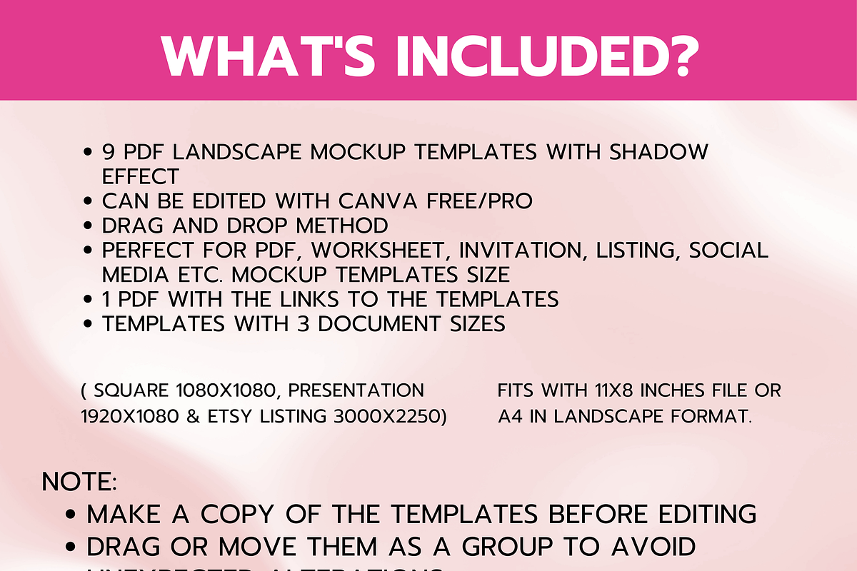 Landscape Mockup Templates in Canva, a Product Mockup by Your DigiProds (Photo 2 of 5)