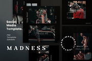 MADNESS - Instagram Template+Storis, a Social Media Template by Dirtytemp Studio (Thumbnail 2 of 5)