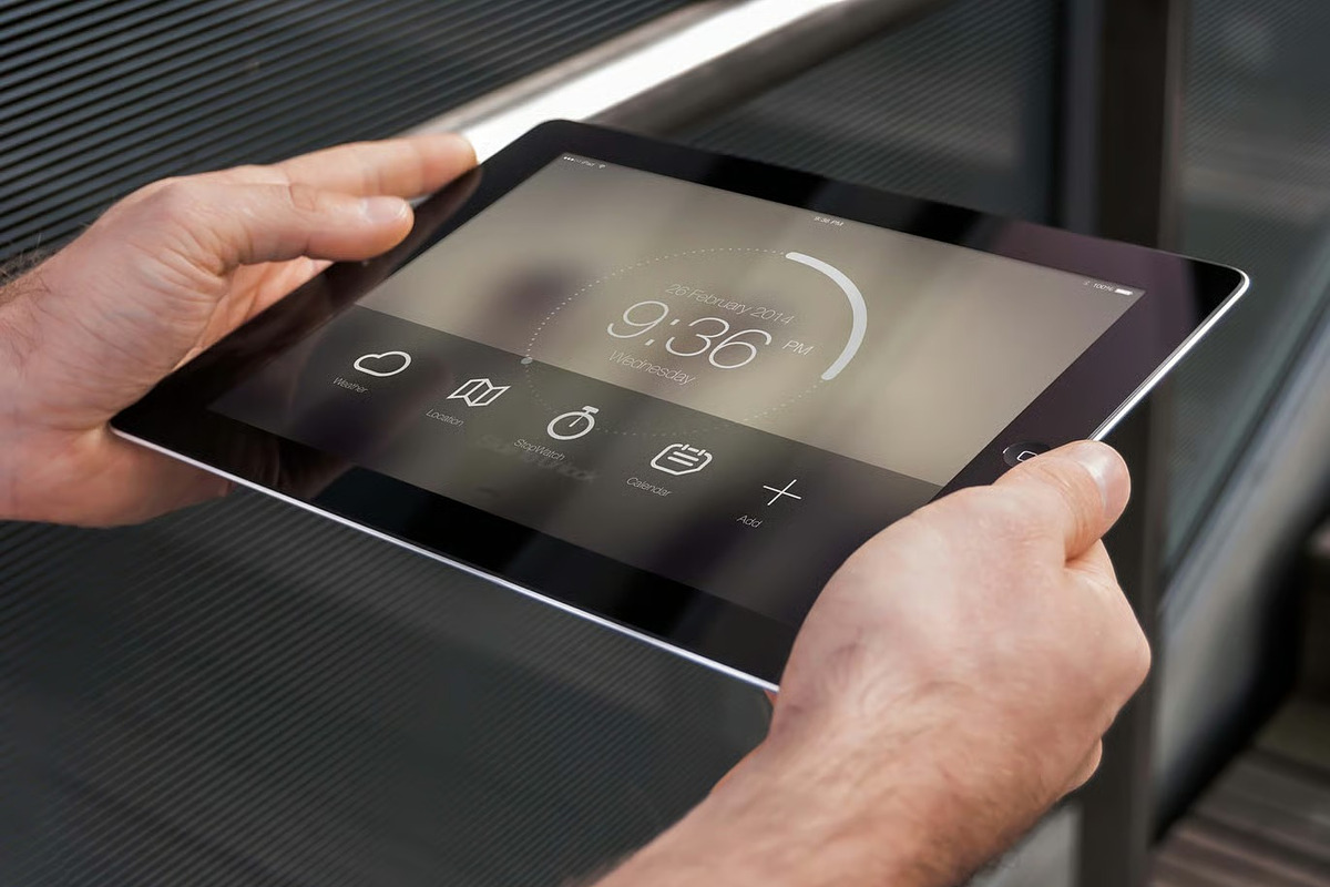 Tablet Mock-up, a Device Mockup by zippypixelstudio (Photo 9 of 16)