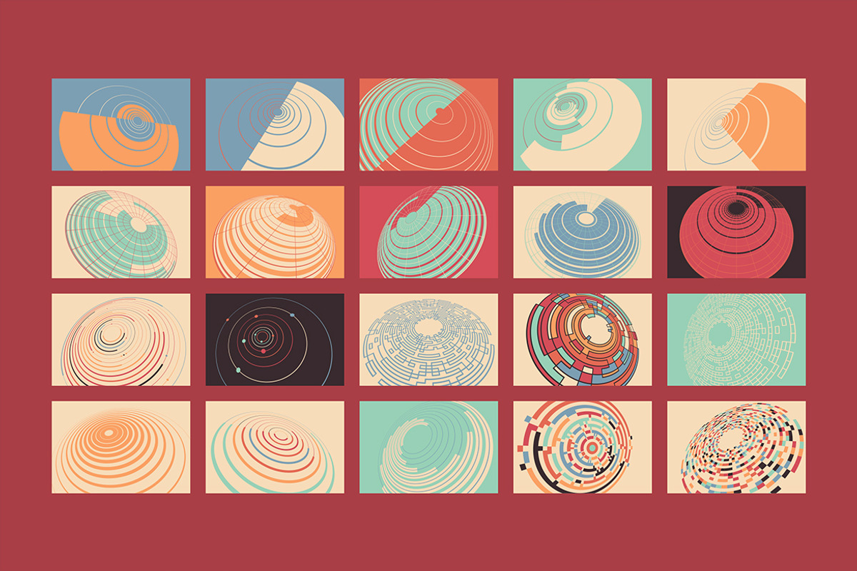 Bullseye / Circular Backgrounds, a Background Graphic by dvtchk (Photo 13 of 15)