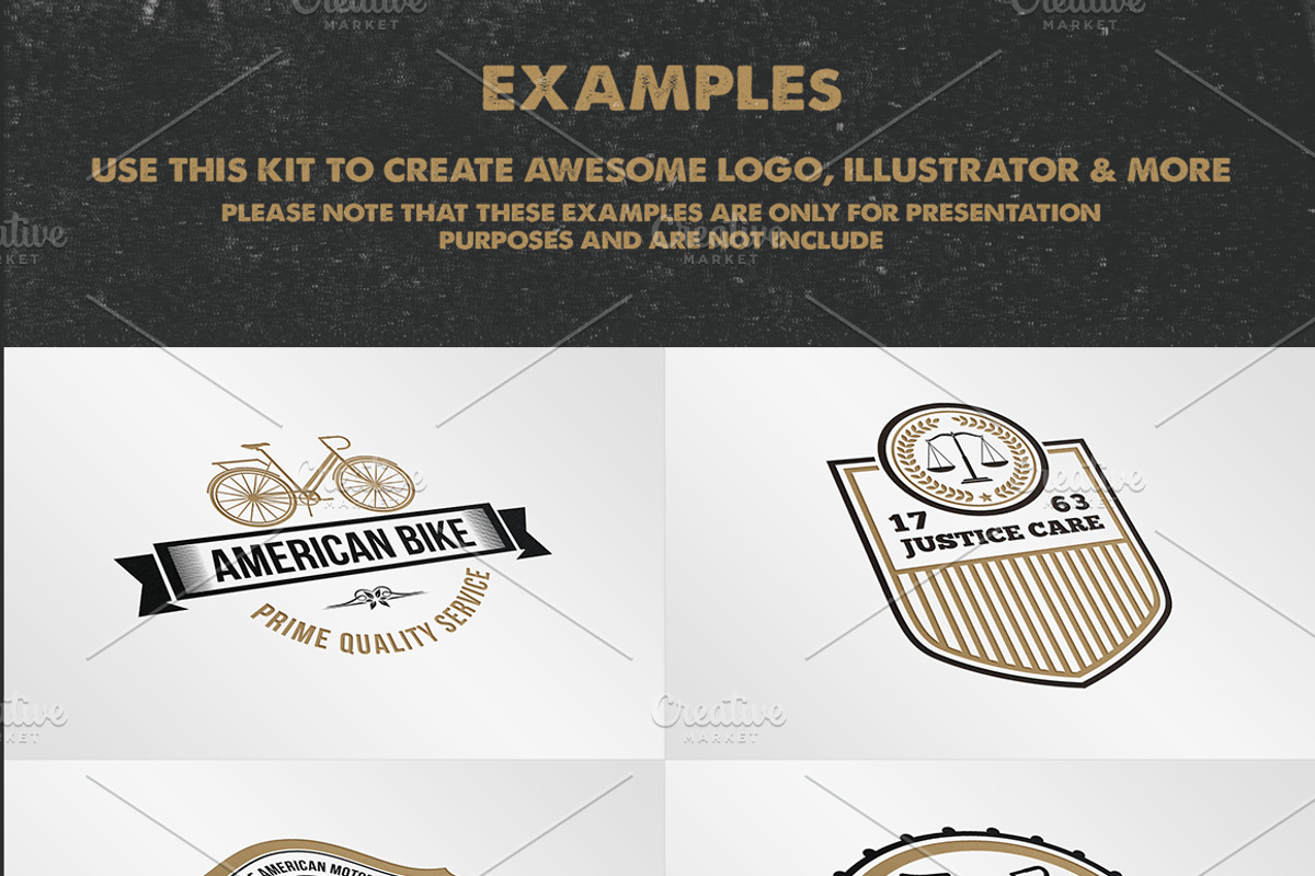 Logo Creation Kit, a Branding & Logo Template by The Craftsman (Photo 58 of 71)