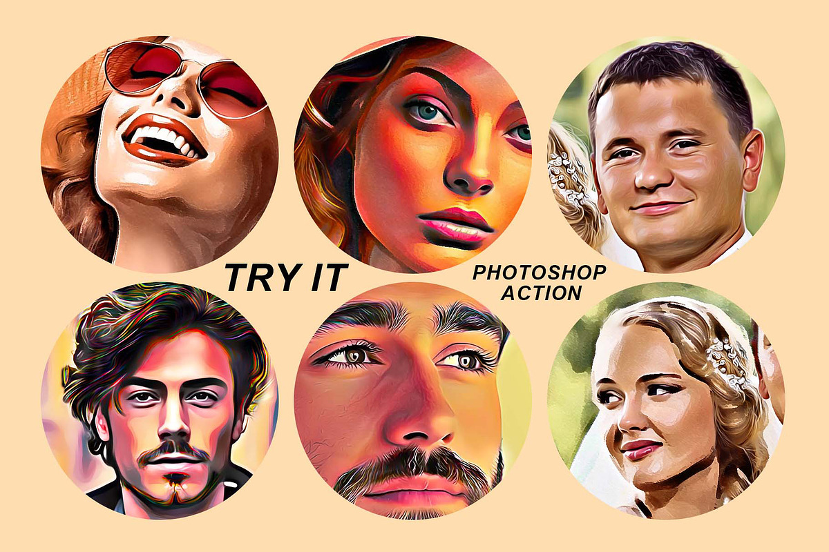 Vibrant Oil Paint Photoshop Action, an Action Add-On by MRI STUDIO (Photo 2 of 18)