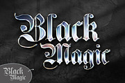 Gothic Chrome Text Effects, a Layer Style Add-On by Andrew Skoch Design (Thumbnail 4 of 8)