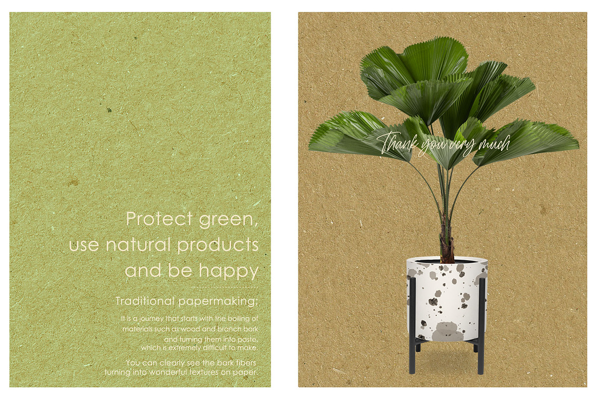 Kraft Paper Set, a Background Graphic by Suna Kosem (Photo 18 of 19)