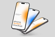 Smartphone Screen Mockup Collection, an iPhone Mockup by graphypix (Thumbnail 1 of 4)
