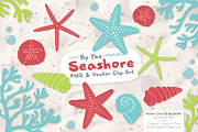 Seashells Clipart in Fresh, an Illustration by Amanda Ilkov (Thumbnail 1 of 5)