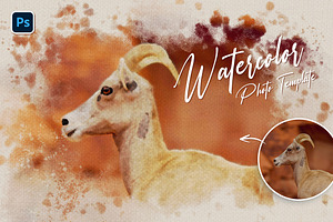 Watercolor Photo Effect, a Layer Style Add-On by Andrew Skoch Design
