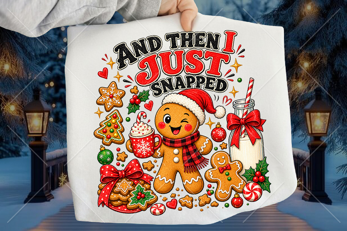 And then I Just Snapped Funny, a Seasonal Illustration by Canvas Craft (Photo 1 of 6)