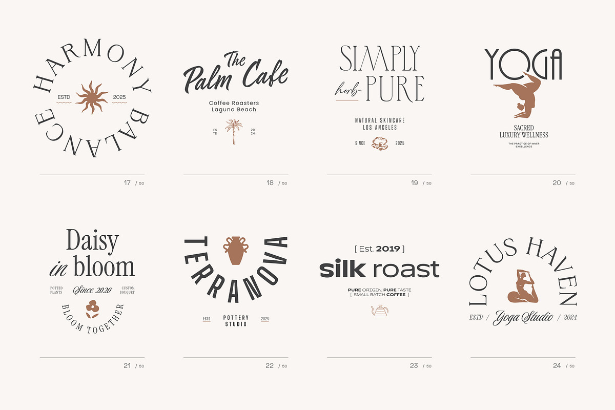 Minimalist Logo Templates, a Branding & Logo Template by iStar Design (Photo 10 of 19)