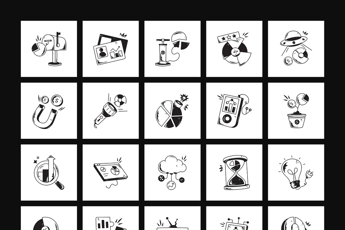 Sketch Icons, an Outline Icon by Prosymbols (Photo 9 of 30)