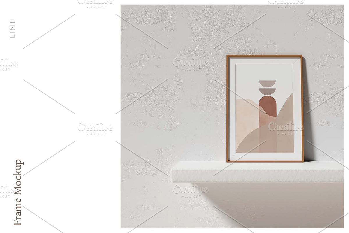Frame Mockup, a Print Template by LINII (Photo 2 of 2)