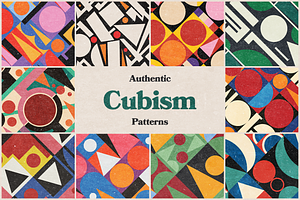 Authentic Cubism Patterns