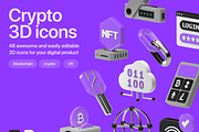 Crypto 3D icons, an Icon by Goicons (Thumbnail 1 of 7)