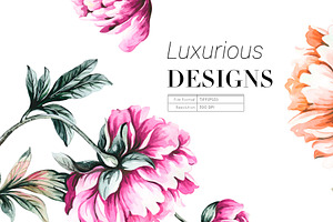 Peonie, Exquisite Print Design!