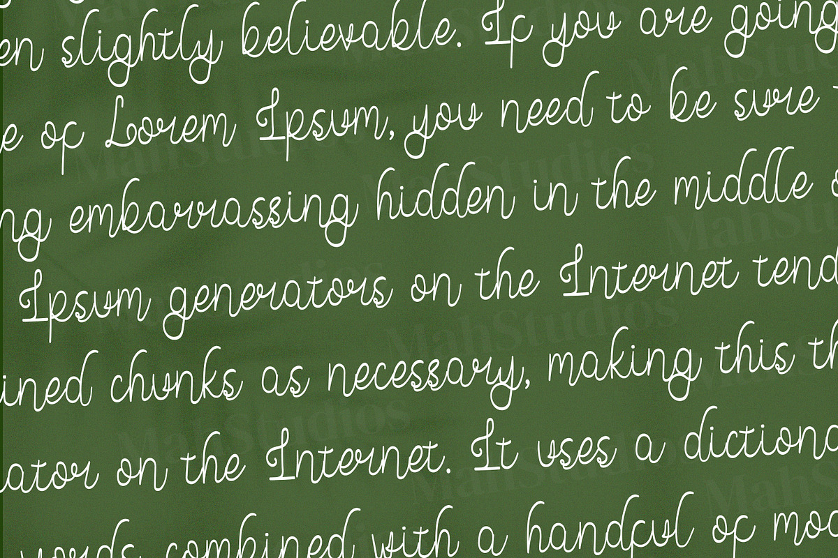Abjoccy Script Fonts, a Script Font by mahstudios (Photo 10 of 14)