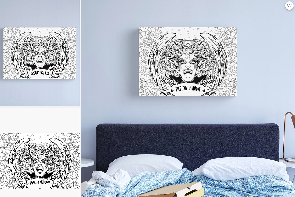 BESTIARY - Coloring Book, a Decorative Illustration by AntonPix Studio (Photo 19 of 20)