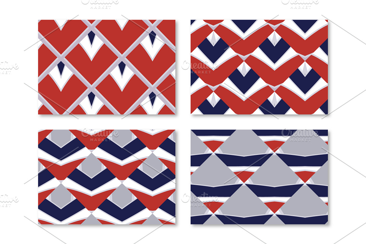 BUTI geometric seamless patterns., a Pattern Graphic by Peolla (Photo 6 of 9)