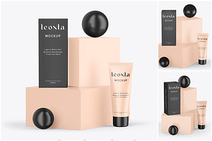 Tube & Box Mockups, a Packaging Mockup by SmokyPixels