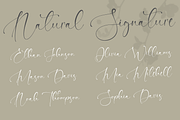 Roselyne Modern Signature Handwrite, a Handwritten Font by CreateBigSupply (Thumbnail 4 of 7)