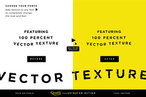 Hard Pressed Vector Texture