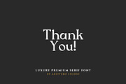 Trige Luxury Premium Serif, a Serif Font by Artiveko (Thumbnail 9 of 9)