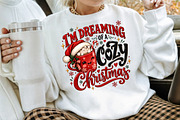Im Dreaming Of A Cozy Christmas PNG, a Seasonal Illustration by Creative Art (Thumbnail 3 of 3)