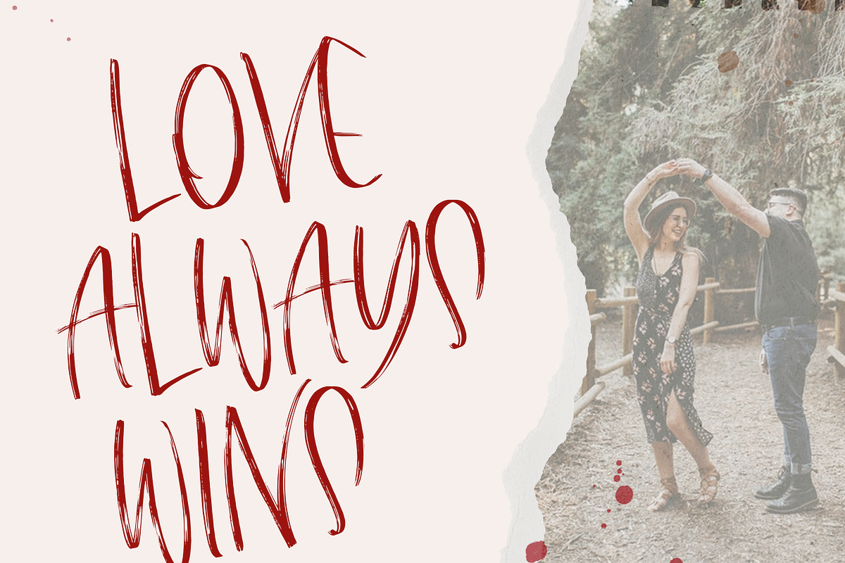 The Scarlett -Handwritten Brush Font preview 8