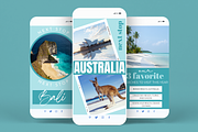 800 Canva Travel Templates, a Social Media Template by Oh So Social Boutique (Thumbnail 7 of 7)