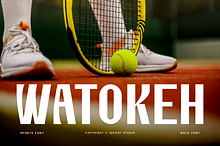 Watokeh - Sports Font
