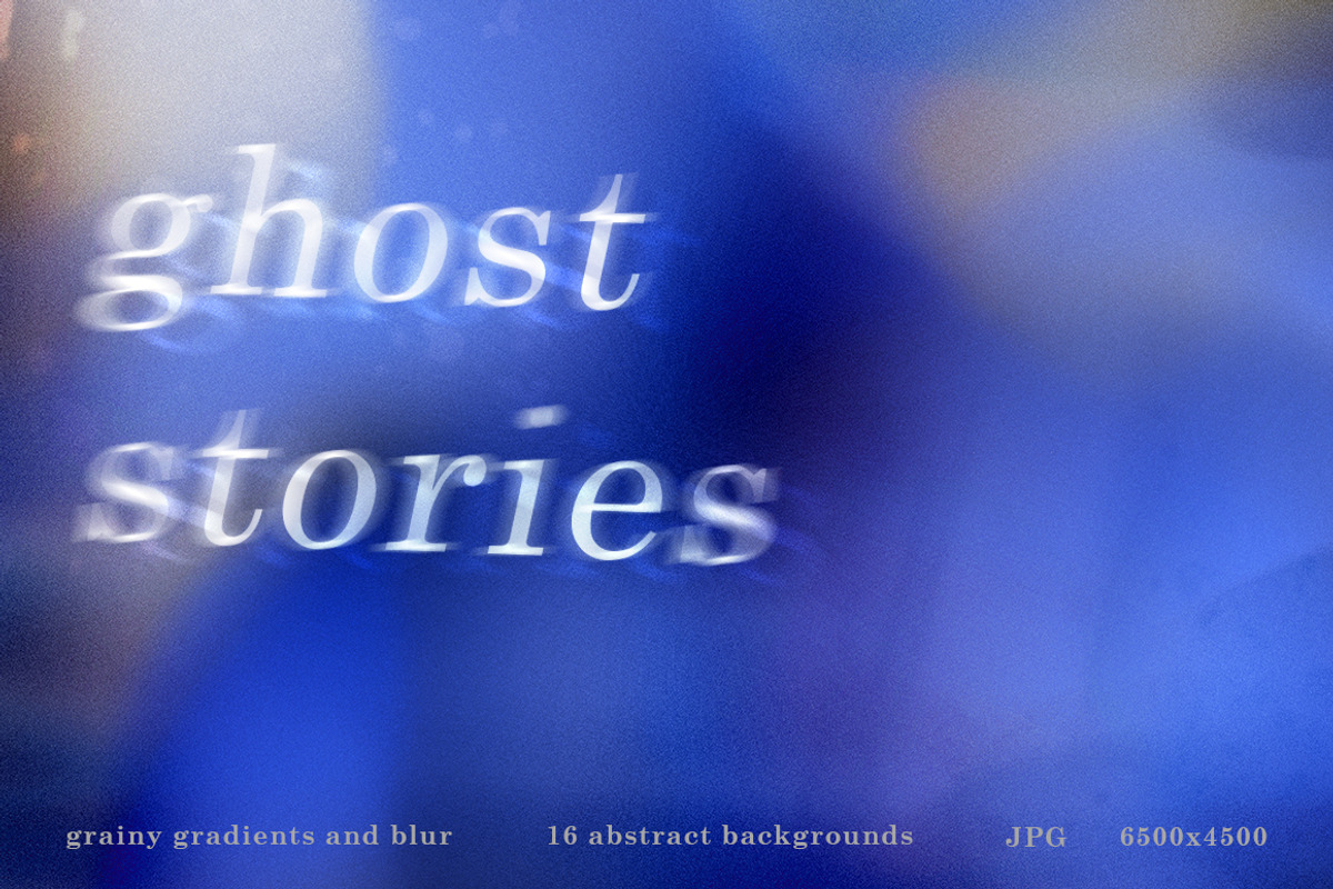 Ghost stories - 16 Grainy gradients, a Texture Graphic by ghost friend's shop (Photo 1 of 5)