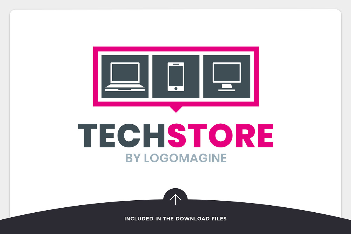Tech Store Logo Template, a Branding & Logo Template by LOGOMAGINE (Photo 11 of 13)