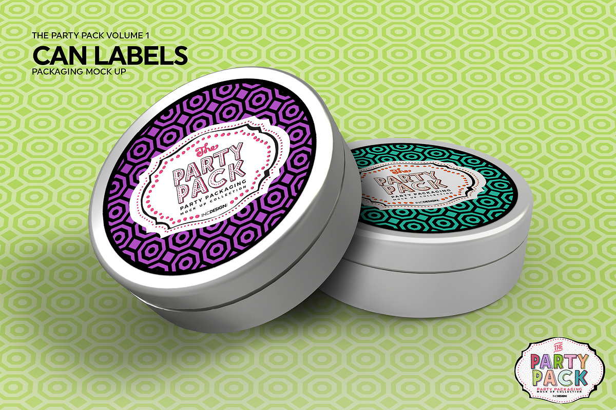 Vol.1 Party Packaging Mockups, a Cups & Container Mockup by INCDesign (Photo 6 of 18)