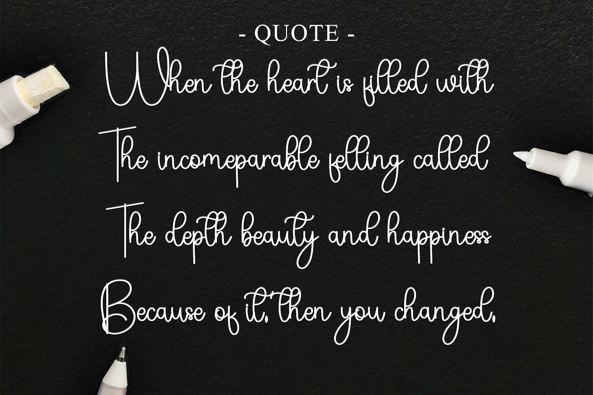 Thick Groovy, a Handwritten Font by InermediaSTUDIO (Photo 2 of 7)