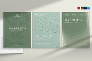 Beauty Spa Brochure Cover Template, a Brochure Template by BrandPacks